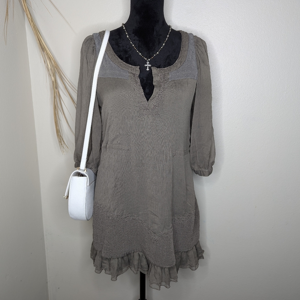 Free People Olive Mini Dress